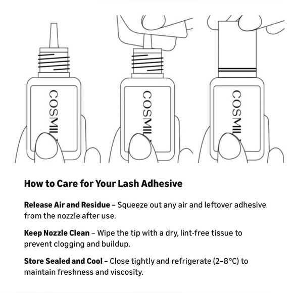 Classic Eyelash Extension Glue, Made in Japan, 8 Wk Retention for Professionals - Picture 9 of 13